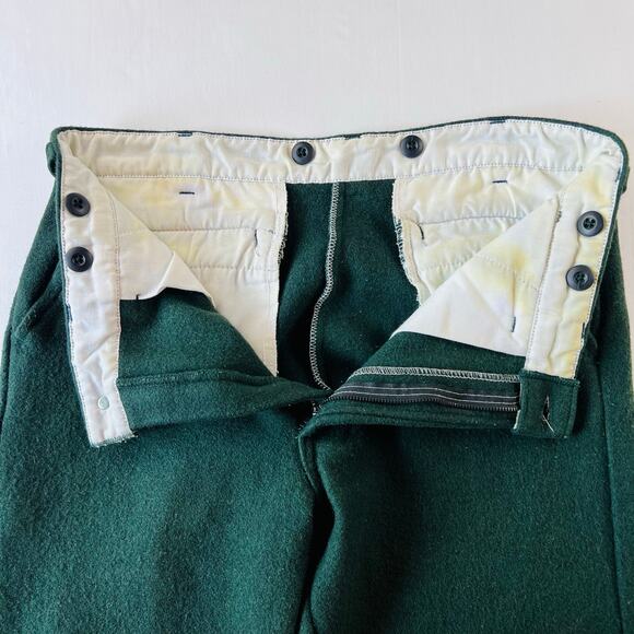 Codet Wool Blend Hunting Pants men’s size 34x25.5 Green - Picture 7 of 8